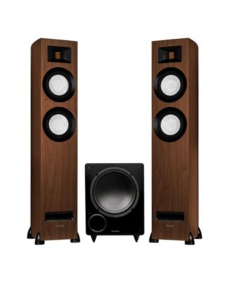 Ri91 2.1-Channel 150W Bluetooth Powered Floorstanding Tower Speakers with AMT Tweeters and DB10 Subwoofer