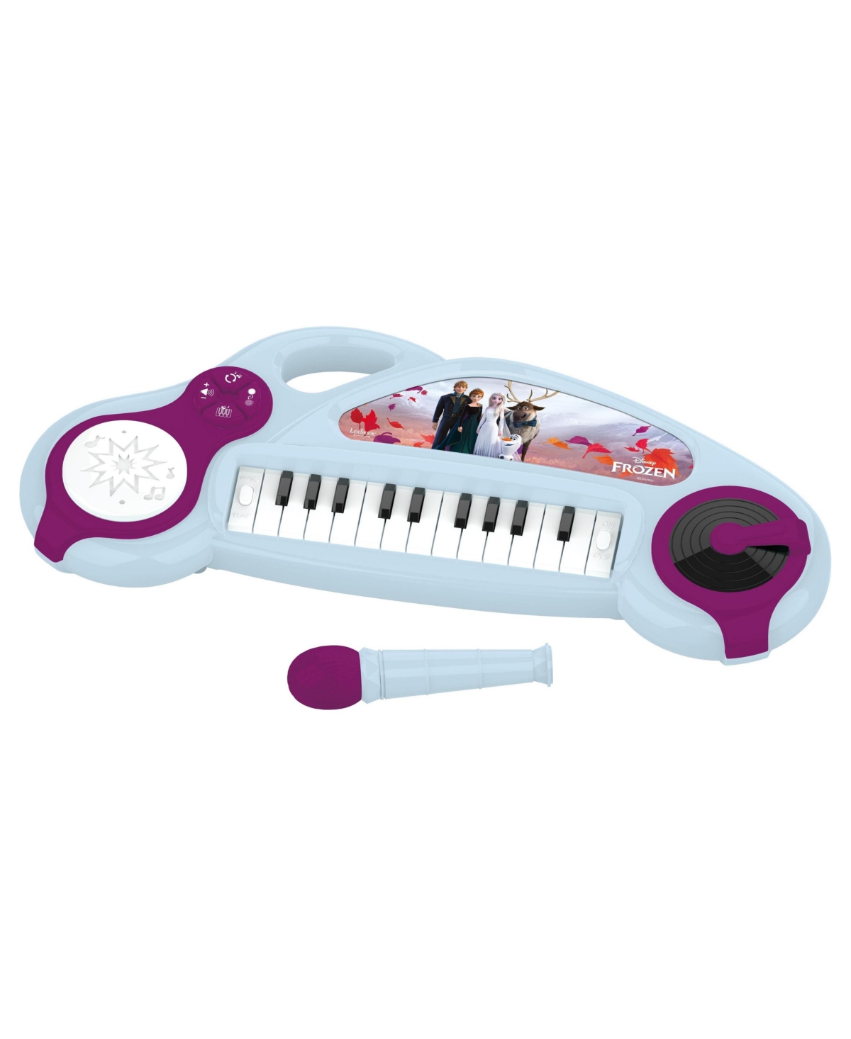 Disney Frozen Electronic Keyboard With Microphone and Dj Turntable, K704FZ
