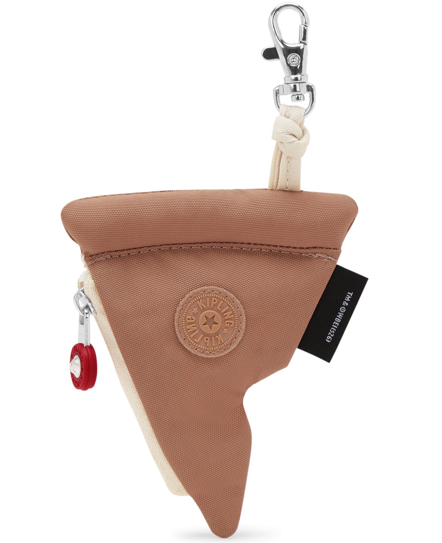 Женский брелок Kipling Friends Pizza-Shaped Clip-On Bag Charm, цвет: Разноцветный — фото 2