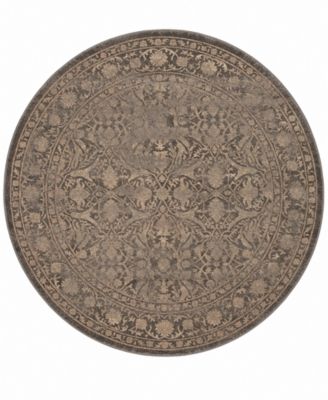 Cantu 3564 5'3" x 5'3" Round Area Rug