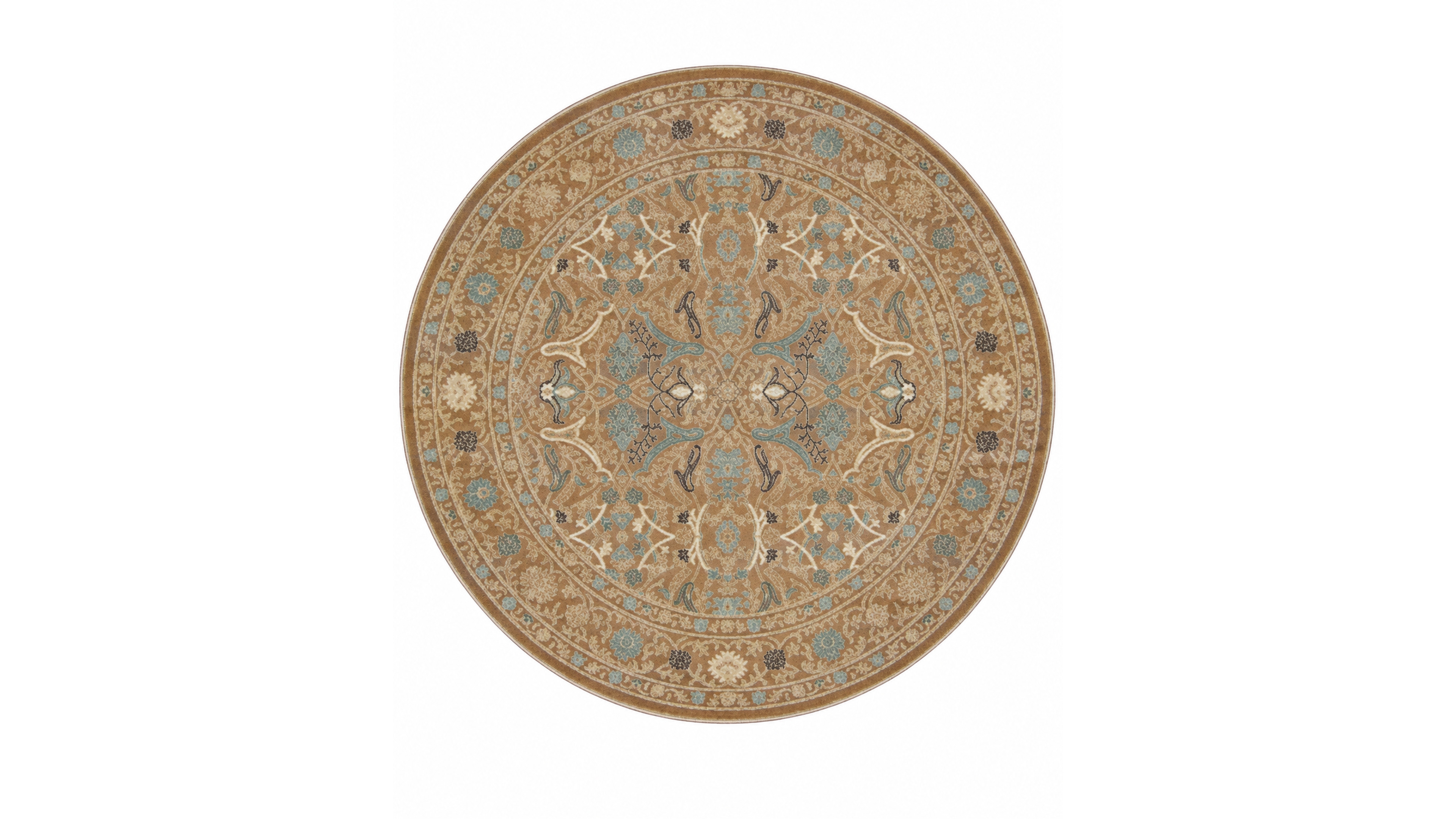 Closeout! Km Home Cantu 3564 5'3" x Round Area Rug