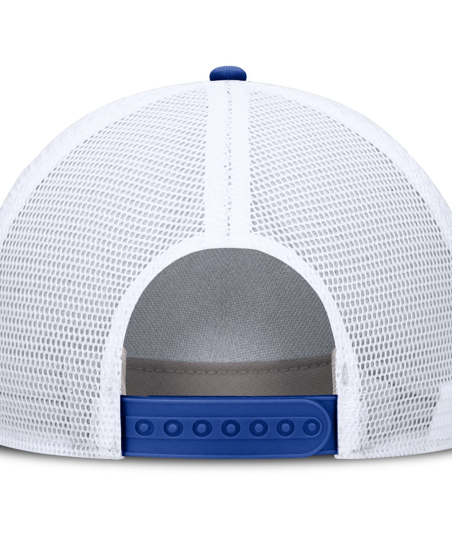 Кепка Nike White Duke Blue Devils Mascot Rope Trucker Adjustable Hat — фото 2