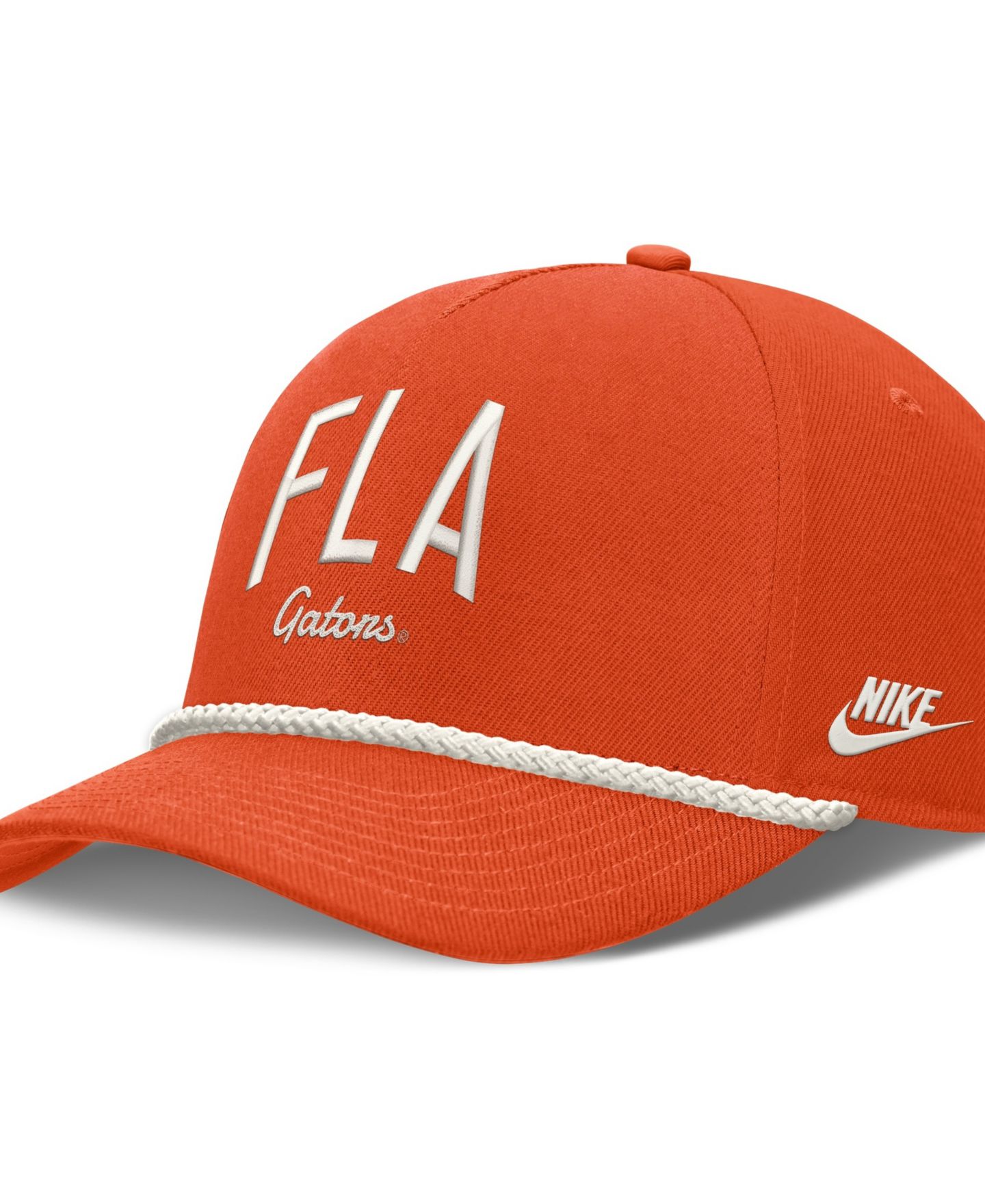 Кепка Nike Orange Florida Gators Letter Rope Rise Adjustable Hat — фото 1