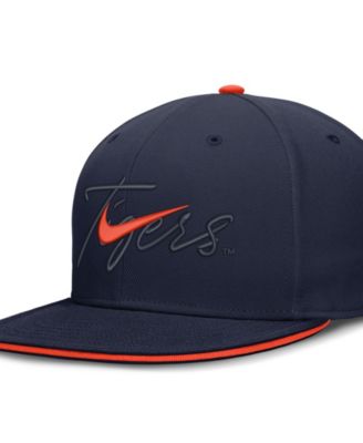 Men's Navy Auburn Tigers Dri-FIT Primetime Script Fitted Hat
