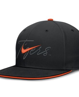 Men's Black Clemson Tigers Dri-FIT Primetime Script Fitted Hat
