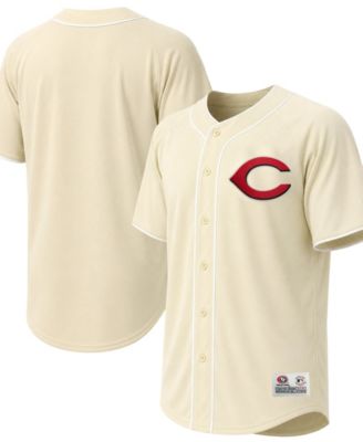 Men's Cream Cincinnati Reds Fashion Jersey