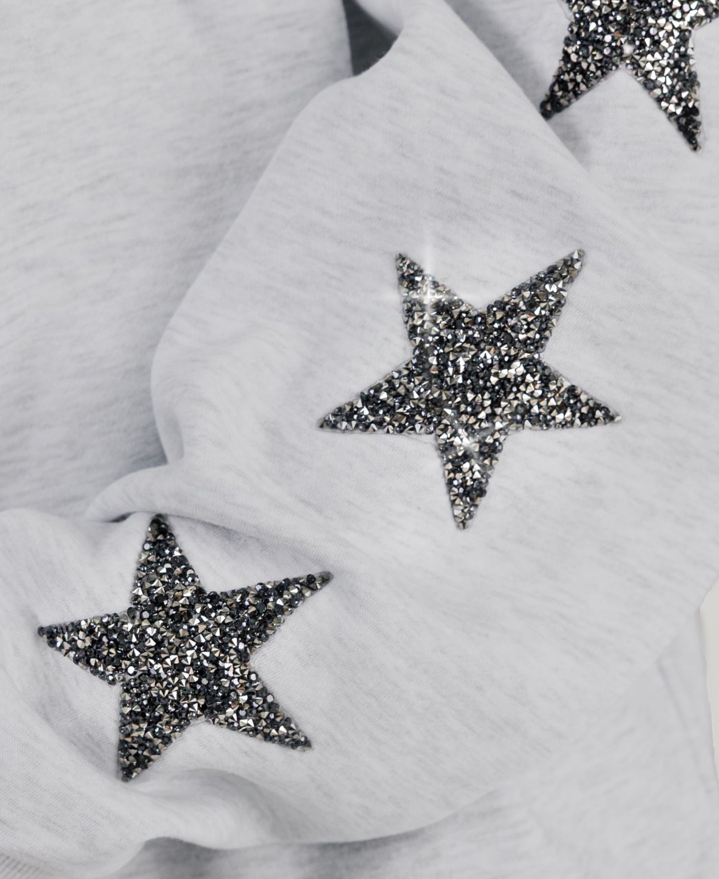 Женская толстовка Gameday Couture Ash Houston Texans Resilience Relaxed Rhinestone Pullover — фото 2