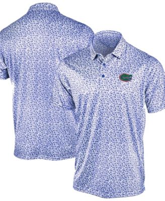Men's Royal Florida Gators Flourish  Polo Shirt