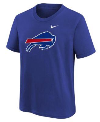 Big Boys' and Girls' Royal Buffalo Bills Logo T-Shirt