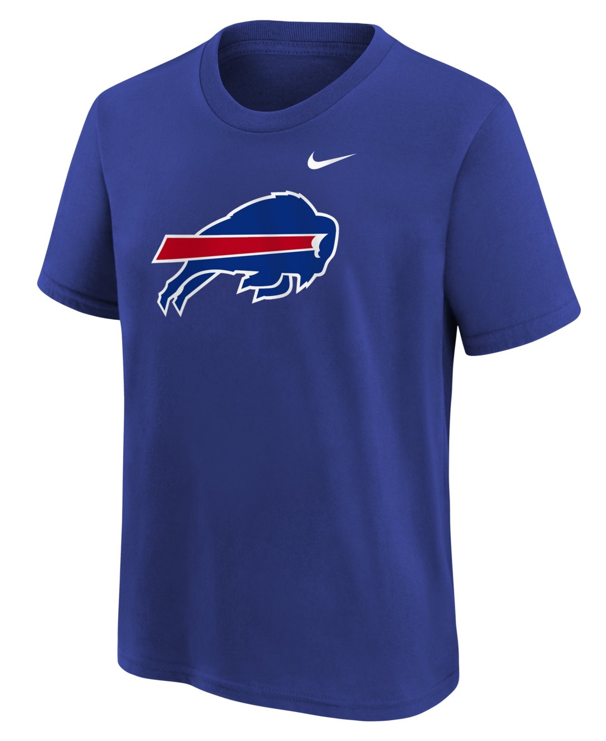 Nike Big Boys' and Girls' Royal Buffalo Bills Logo T-Shirt