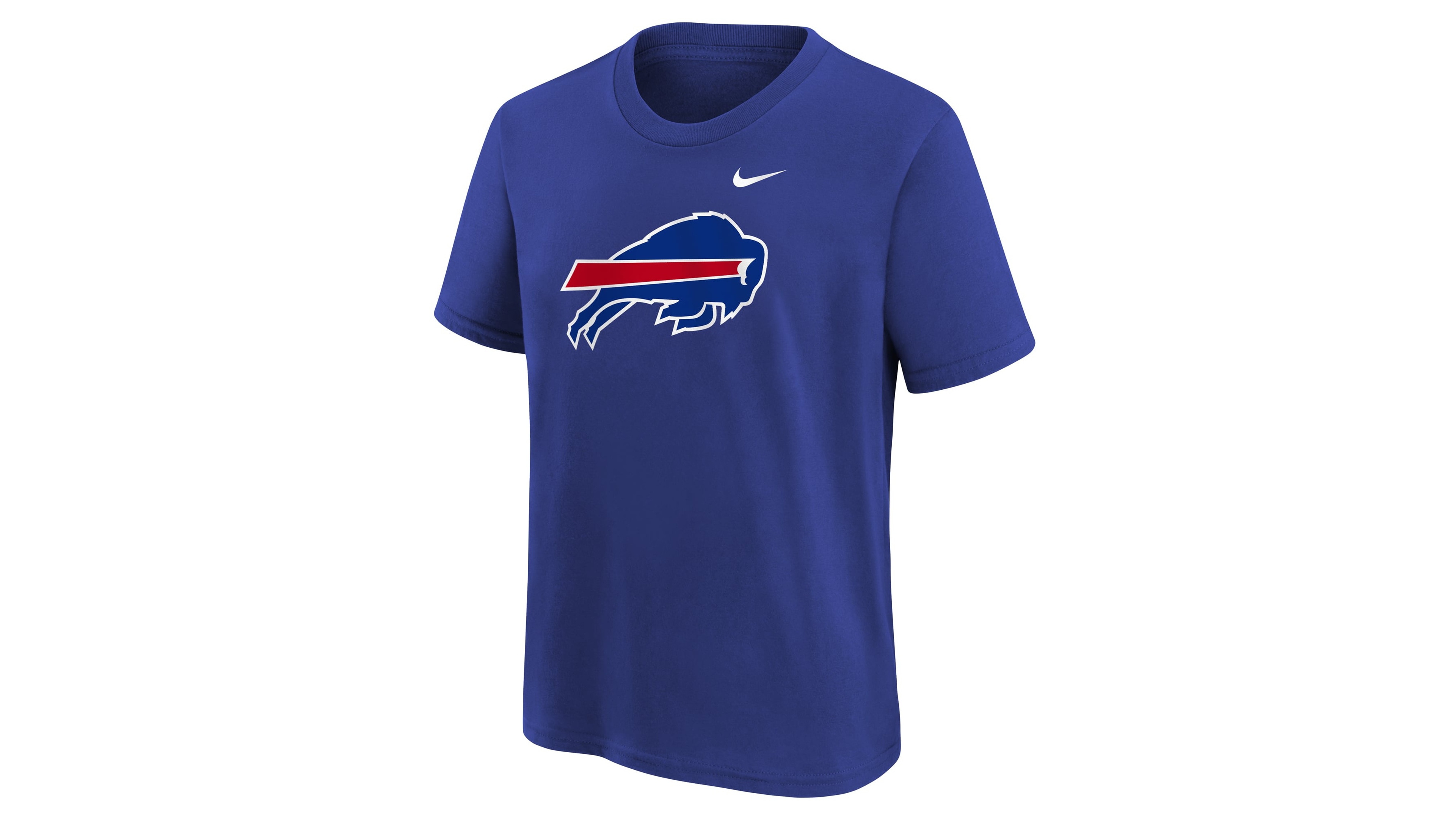 Nike Big Boys' and Girls' Royal Buffalo Bills Logo T-Shirt