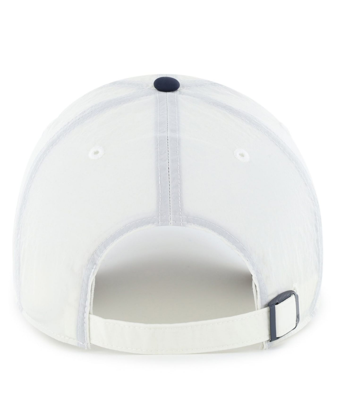 Кепка '47 Brand White/Navy Boston Red Sox Modernia Clean Up Adjustable Hat — фото 2