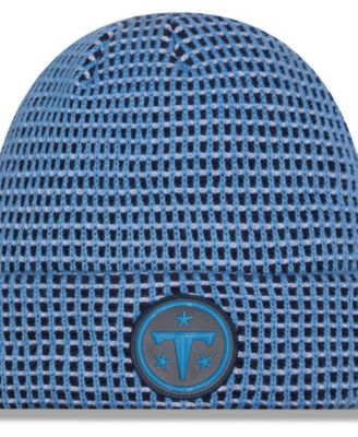 Men's Light Blue Tennessee Titans 2026 Sideline Cold Weather Cuffed Knit Hat