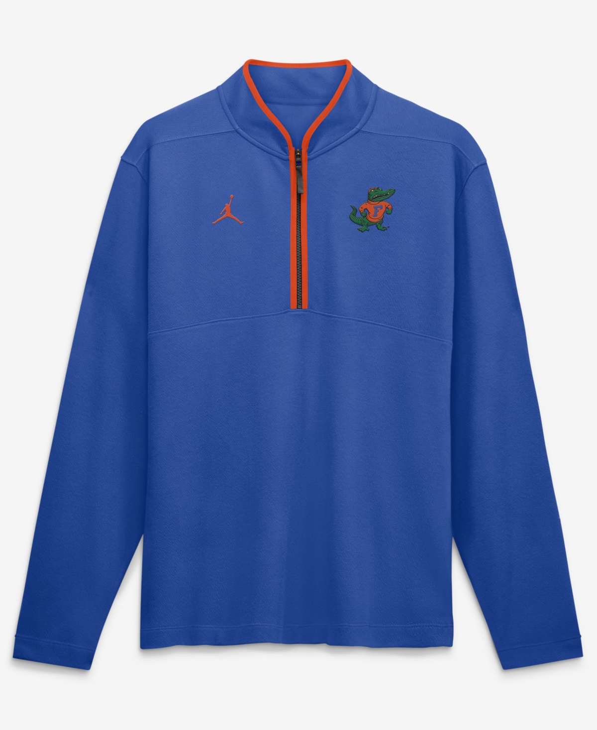 Jordan Men's Royal Florida Gators Courtside Victory Dri-fit Half-Zip Pullover