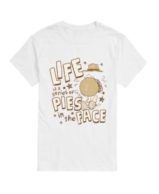 Men's Spike Pies In The Face Regular-Fit Graphic T-Shirt