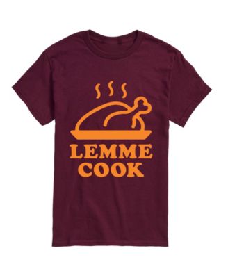 Men's Lemme Cook Thanksgiving Turkey Graphic T-Shirt