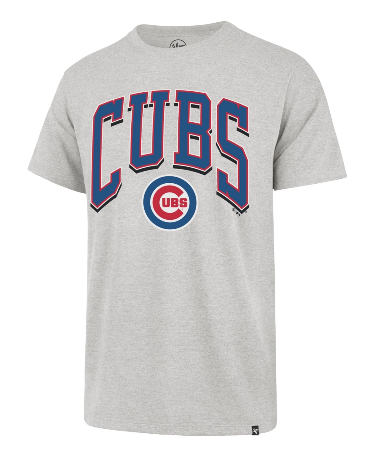 '47 Brand Men's Gray Chicago Cubs Walk Tall Franklin T-Shirt - Gray