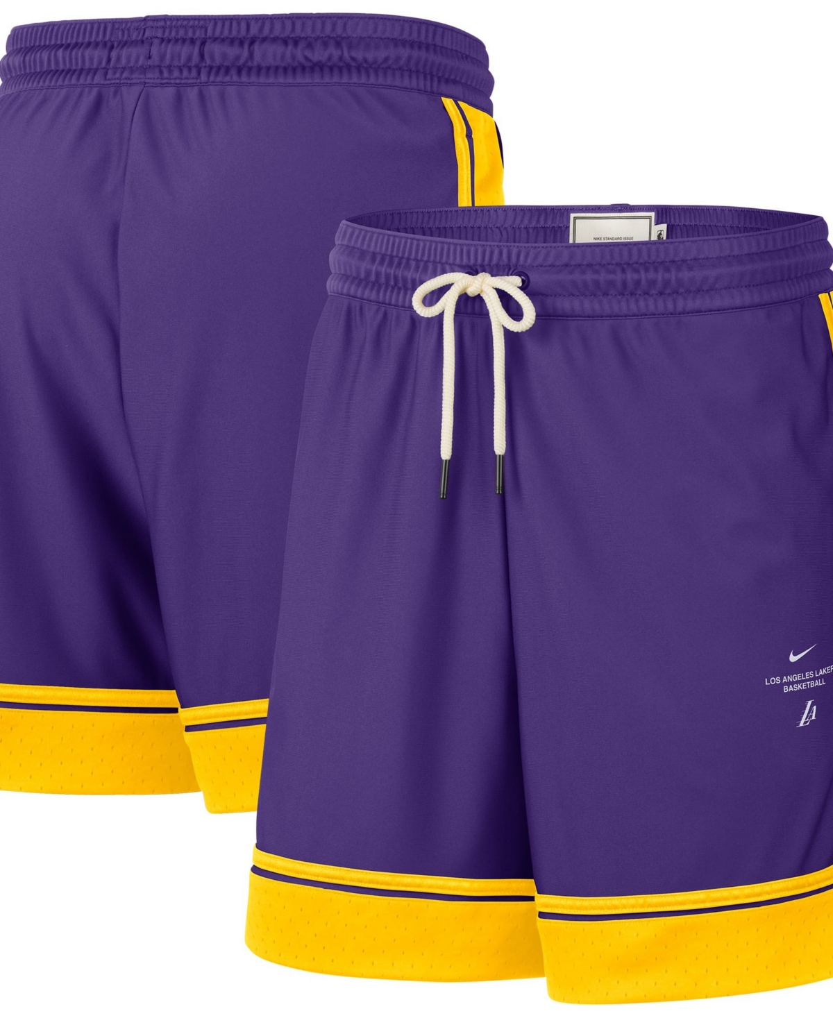 Nike Men's Purple Los Angeles Lakers 2026 Standard Issue Pre-Game Pro Shorts