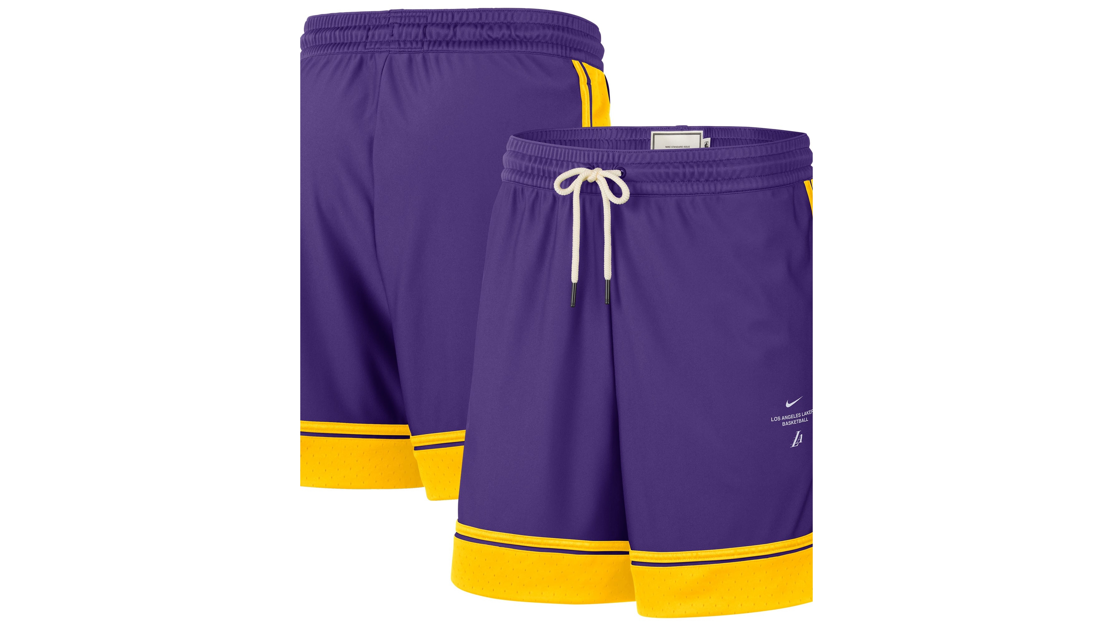 Nike Men's Purple Los Angeles Lakers 2026 Standard Issue Pre-Game Pro Shorts
