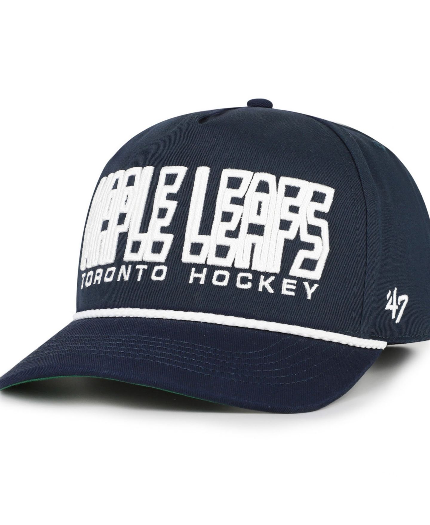 Мужская кепка '47 Brand Navy Toronto Maple Leaf's Byline Hitch Adjustable Hat — фото 4