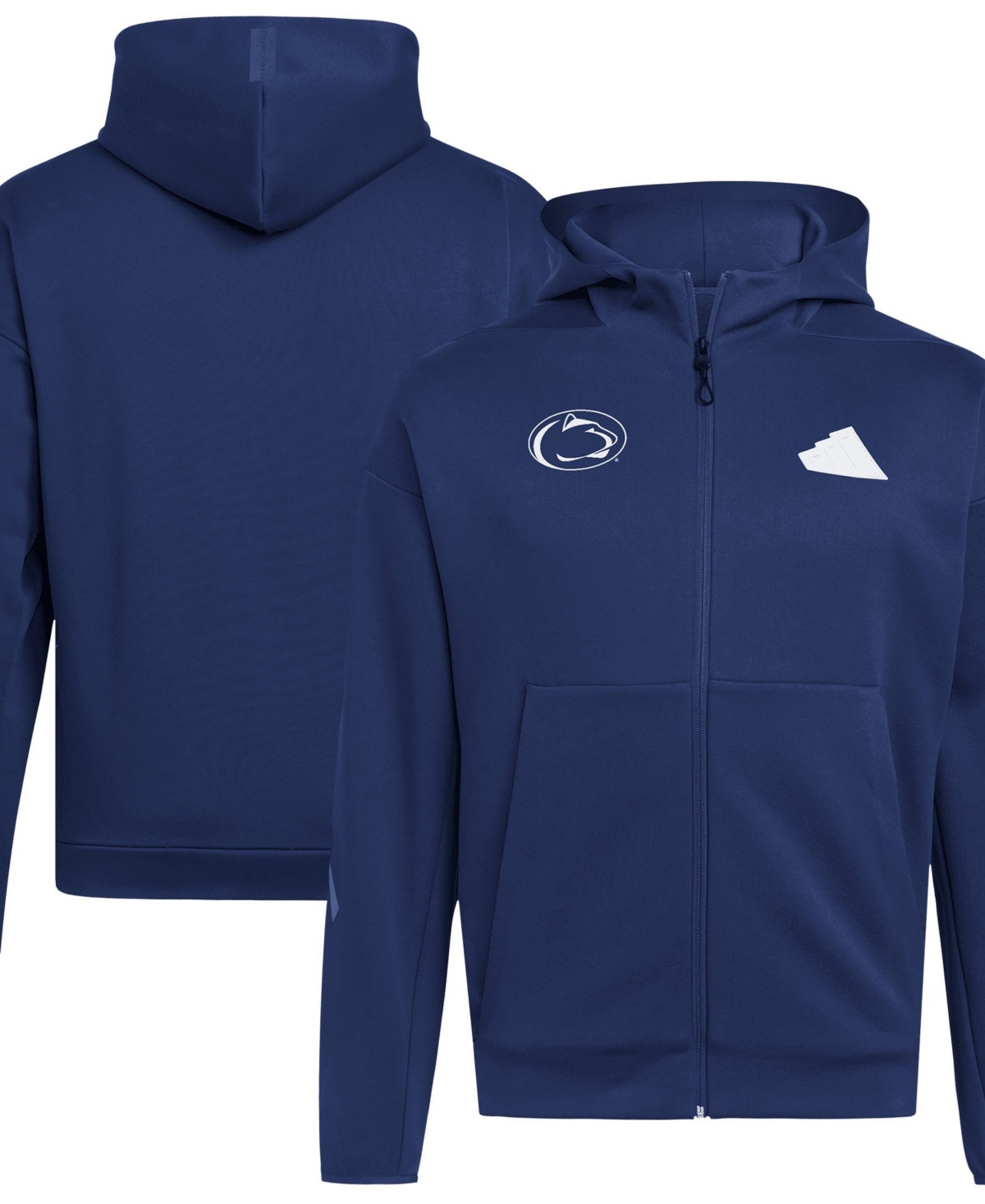 adidas Men's Navy Penn State Nittany Lions Z.n.e Full-Zip Hoodie