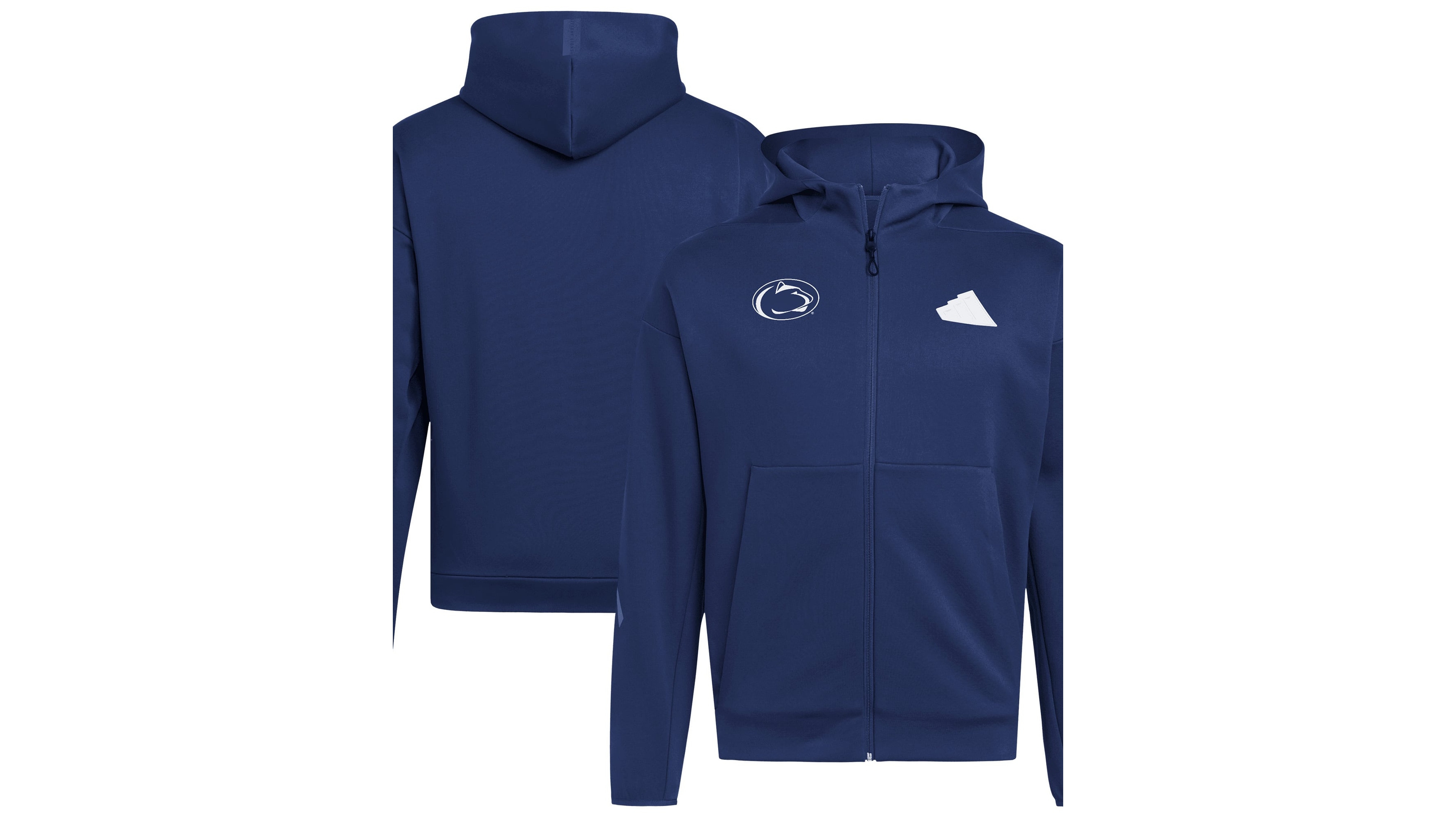 adidas Men's Navy Penn State Nittany Lions Z.n.e Full-Zip Hoodie