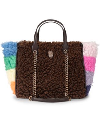 Hoxton Large Faux Fur Shopper Tote Bag