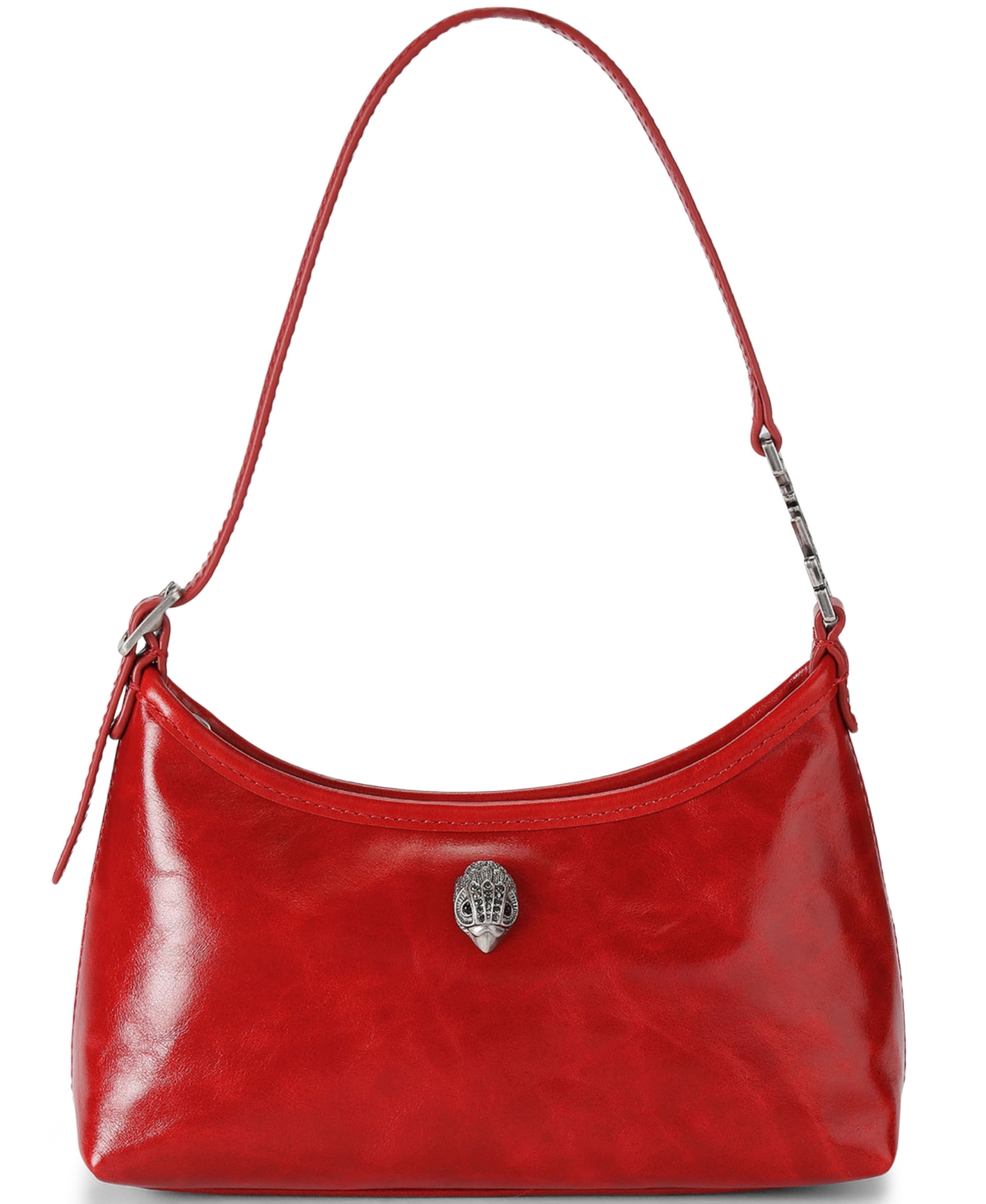 Kurt Geiger London Kurt Sling Leather Small Shoulder Handbag - Red