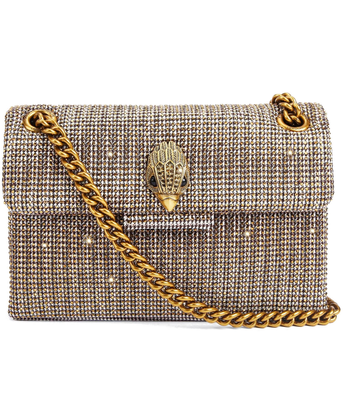 Kurt Geiger London Mini Kensington Embellished Crossbody handbag - Beige