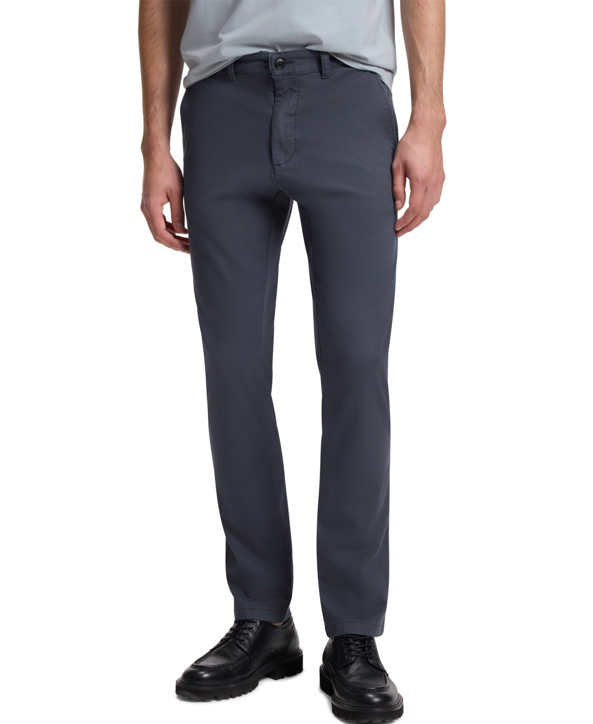 Boss by Hugo Boss Men's Stretch Cotton Slim-Fit Casual Chinos Pants - Dark Blue