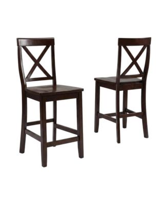 Counter Height Bar Stool Set in Sleek Design with Comfort Features