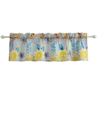 Greenland Home Fashion Watercolor Dream Window Treatment 84x19