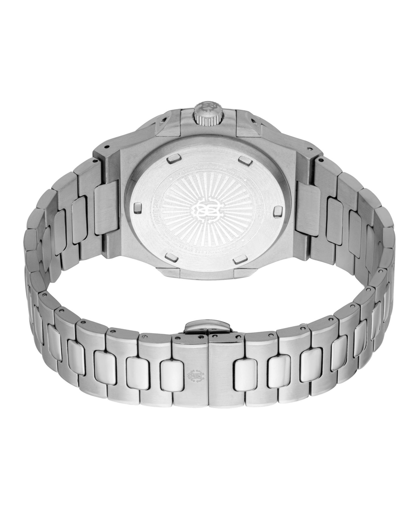 Мужские часы Roberto Cavalli Quartz Stainless Steel Bracelet Watch, цвет: Серебряный — фото 3