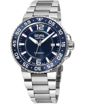 Riverside Men's Swiss Automatic 316L Stainless Steel Bracelet Watch