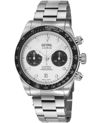 Barclay Men's Swiss Automatic 316L Stainless Steel Bracelet Watch