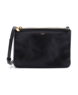 Small Trio Crossbody Bag Leather