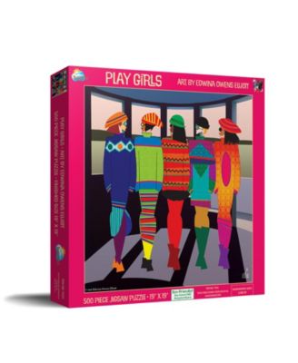 Play Girls 500-Piece Jigsaw Puzzle, Ages 15+