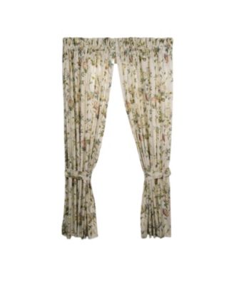 Abigail 100 Percent High Quality 2-Piece Window Rod Pocket Panel Pairs Curtain