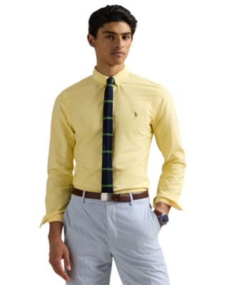 Men's Long-Sleeve Oxford Shirt