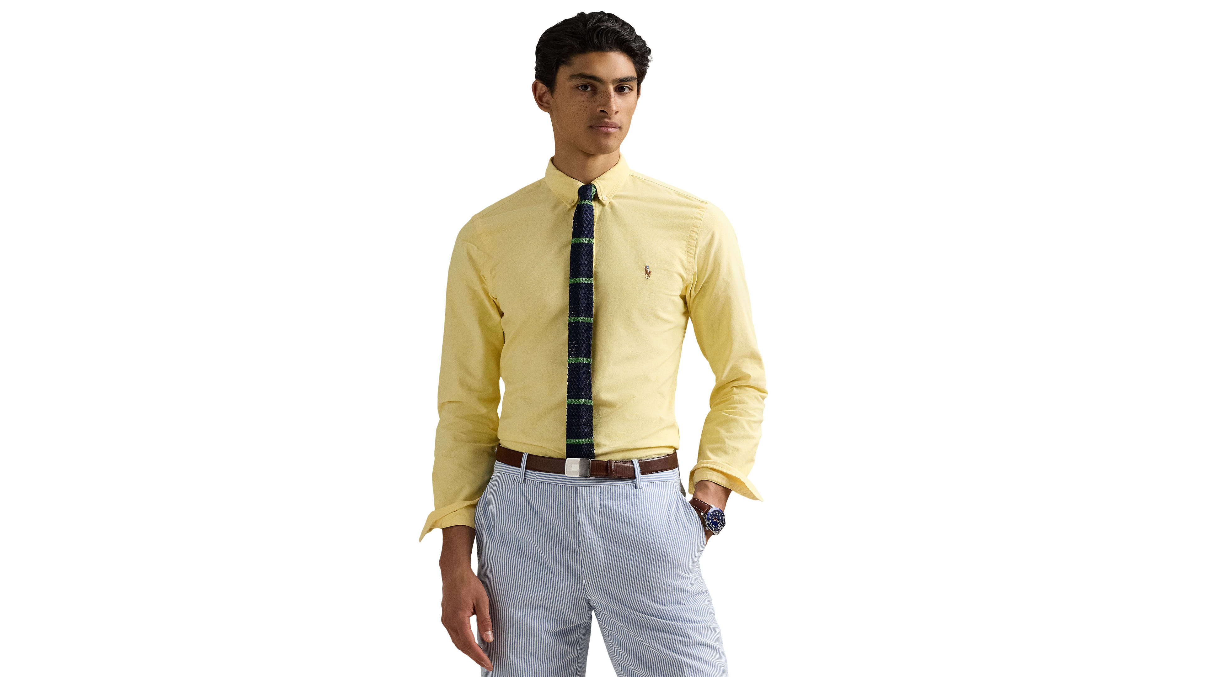 Polo Ralph Lauren Men's Long-Sleeve Oxford Shirt