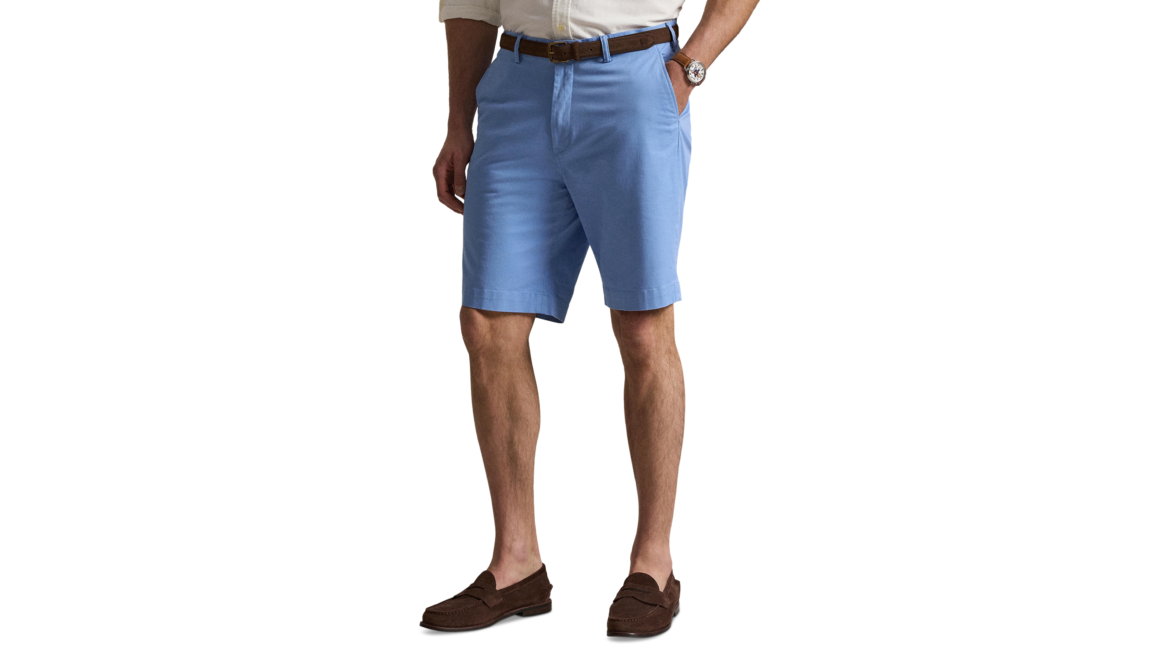 Polo Ralph Lauren Men's Big & Tall Stretch Classic-Fit Chino Shorts