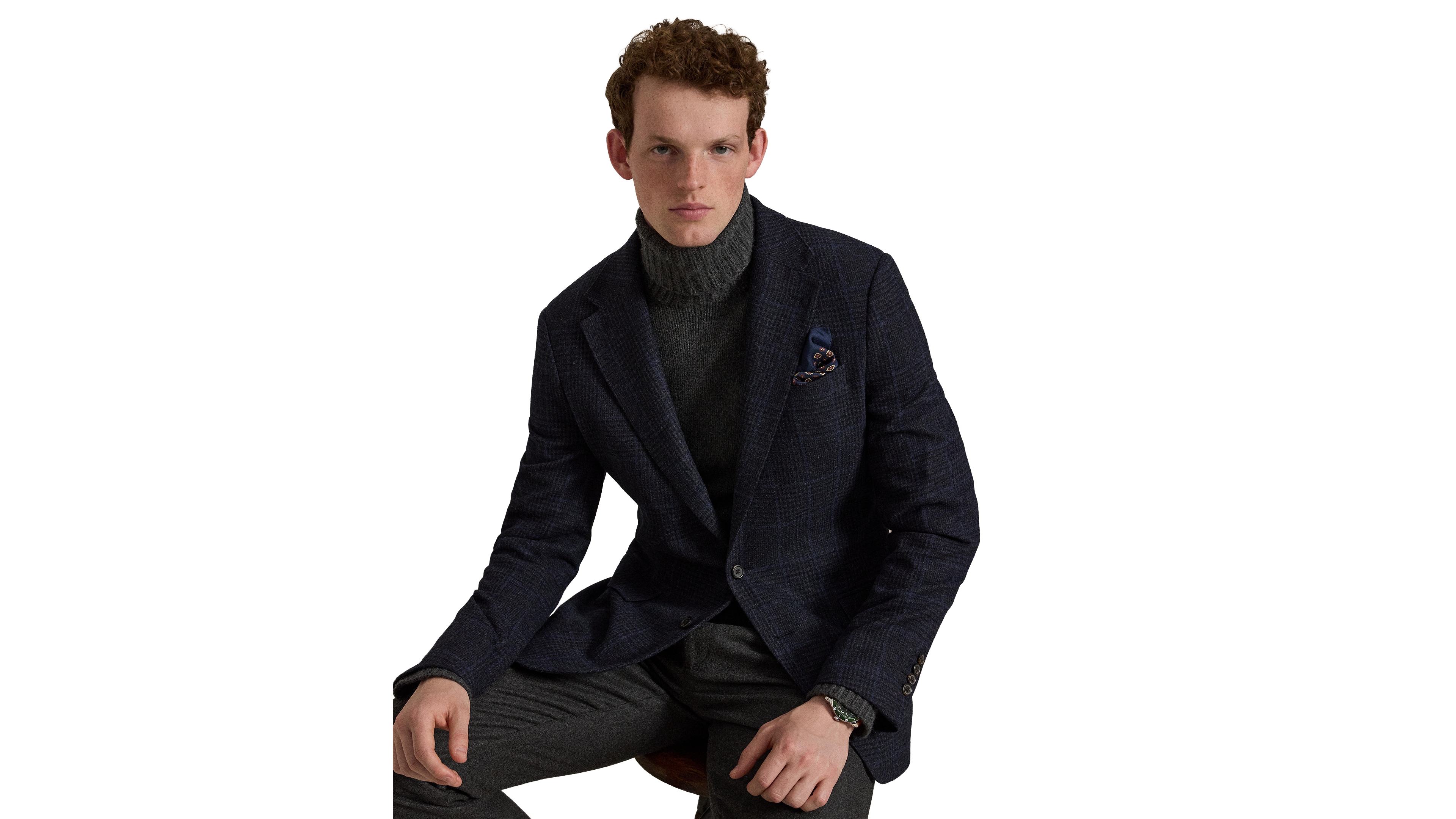 Polo Ralph Lauren Men's Modern-Fit Glen Plaid Sport Coat