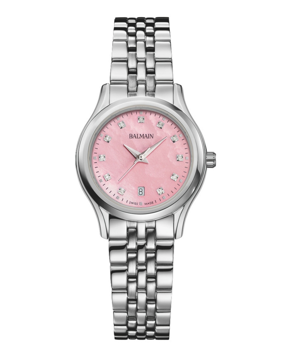 Balmain Women's Swiss Quartz Beleganza Silver Stainless Steel Watch 27mm
