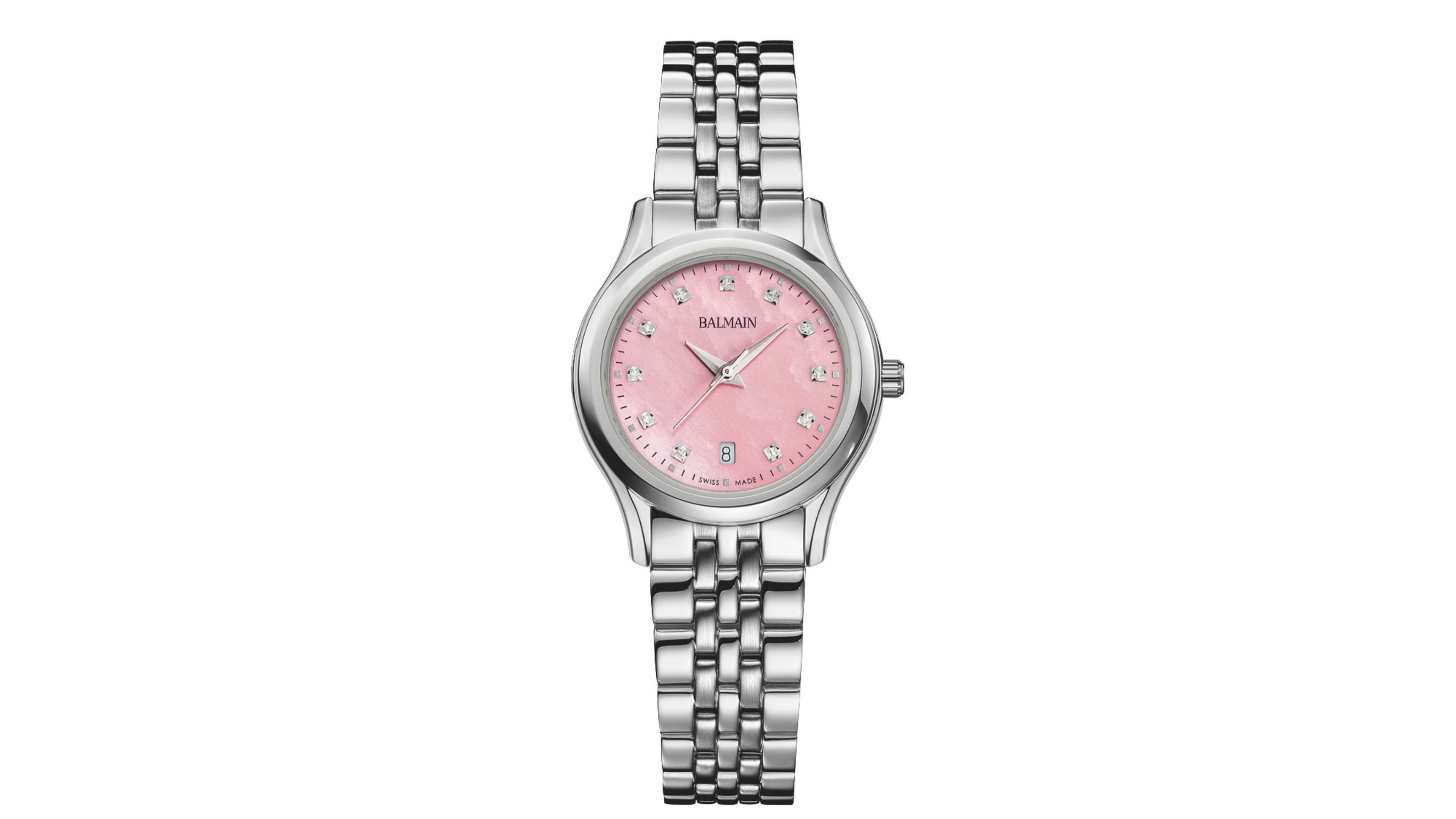 Balmain Women's Swiss Quartz Beleganza Silver Stainless Steel Watch 27mm