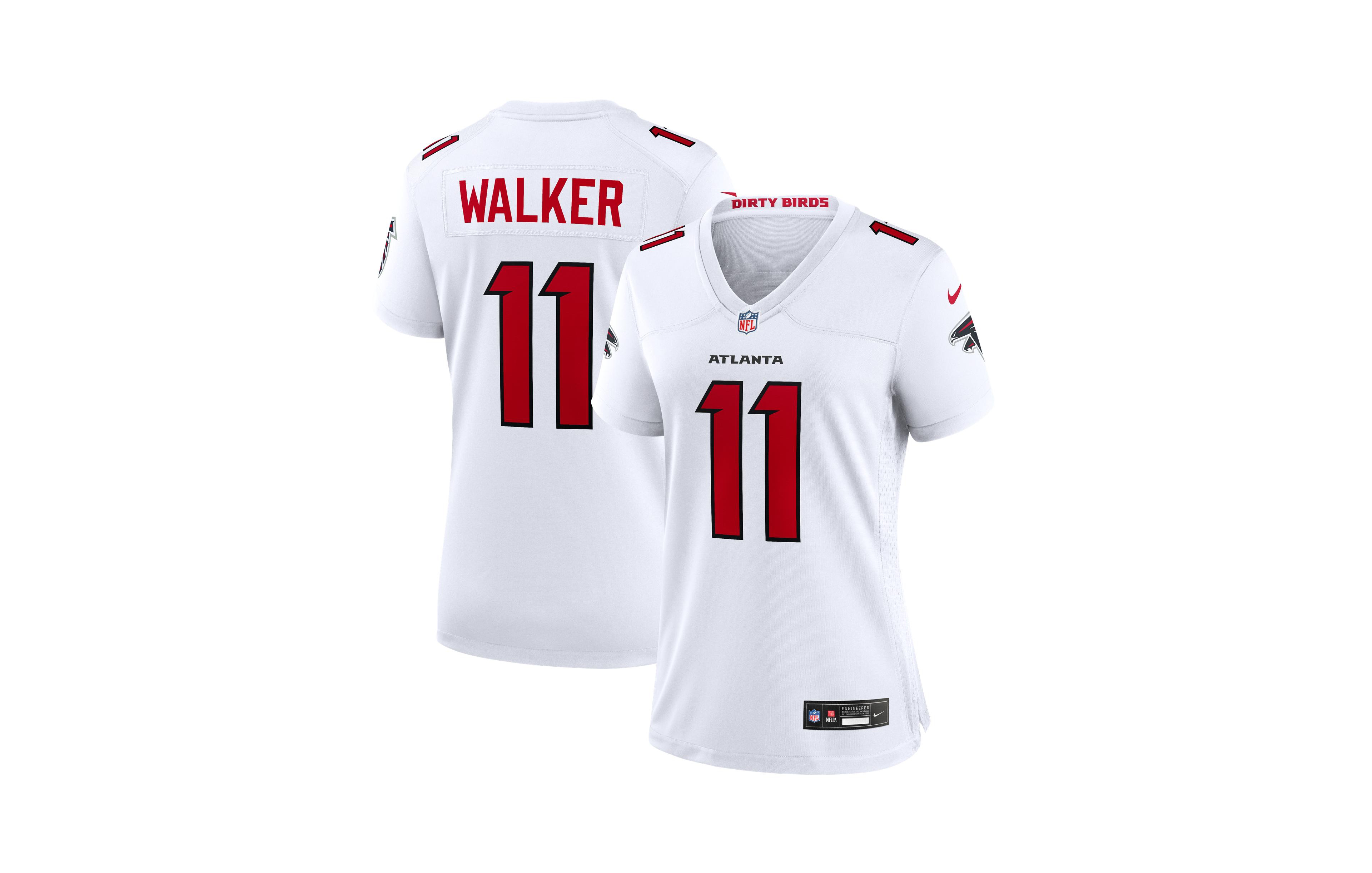 Nike Women's Jalon Walker White Atlanta Falcons Game Jersey
