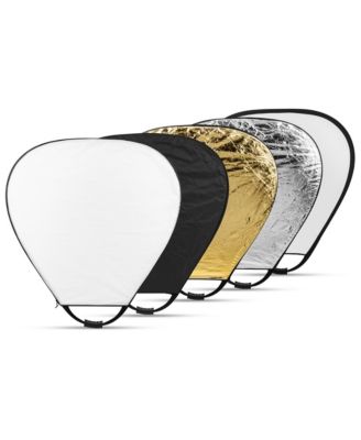 5-in-1 Collapsible Triangle Reflector 48-Inch for Tripod