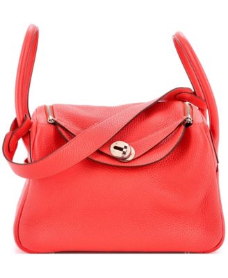 Pre-Owned HERMES 26 Lindy Bag Clemence