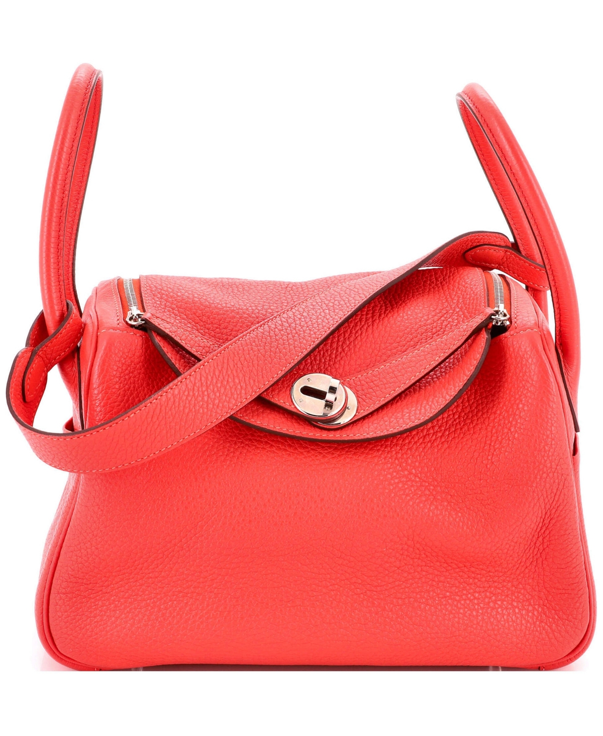 Pre-Owned Hermes 26 Lindy Bag Clemence - Pink
