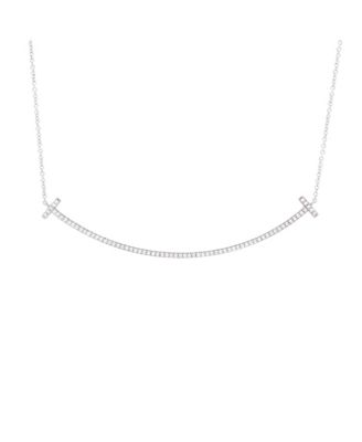 T Smile Pendant Necklace