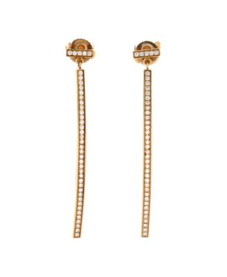 T Wire Bar Diamond Drop Earrings (0.21 ct. t.w.) in 18k Yellow Gold
